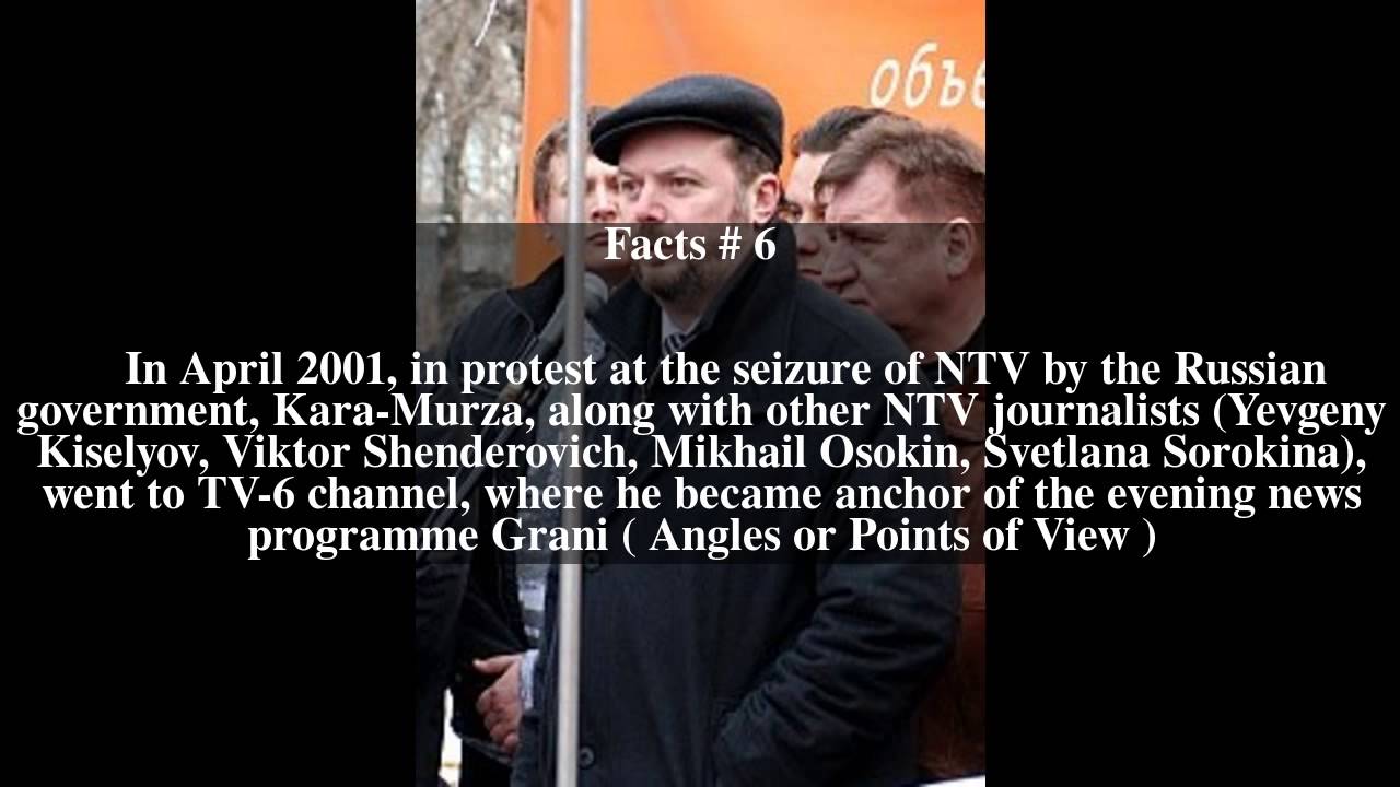 Vladimir Alexeyevich Kara-Murza Top # 10 Facts