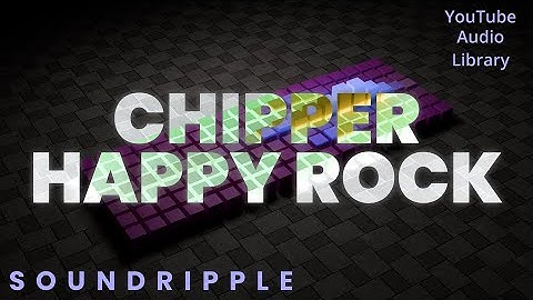 Chipper - Happy Rock - Kevin MacLeod (Blender Audio Visualizer)