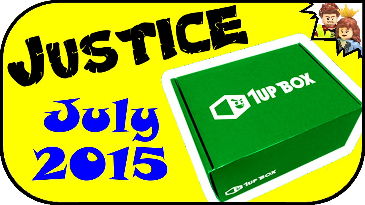 1UP Box July 2015 Jusice Surprise Box Opening