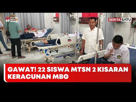 Diduga Keracunan MBG, 22 Siswa MTsN 2 Kisaran Dilarikan ke RS