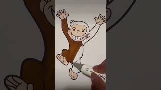 #curiousgeorge #george #shorts #alcoholmarkers #coloringbook #colorear