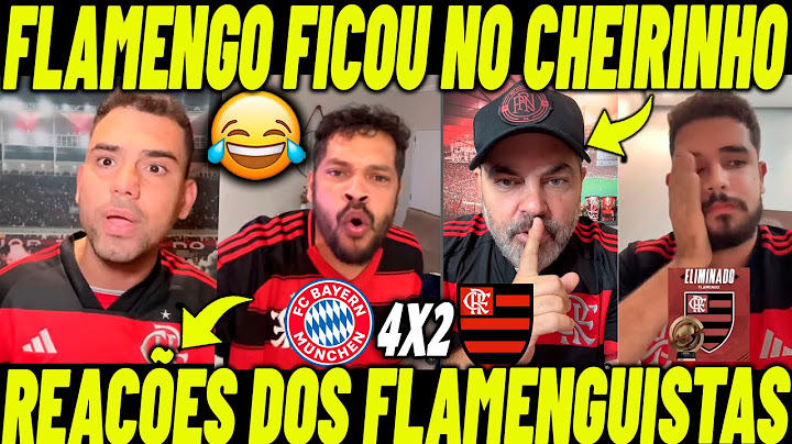 JOGAMOS DE IGUAL PRA IGUAL.." OLHA A REAÇÃO DOS FLAMENGUISTAS APÓS A ELIMINAÇAÕ NO MUNDIAL!