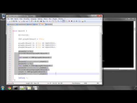 Programming A Chess Engine in C Part 9 - Bitboards Pop and Count