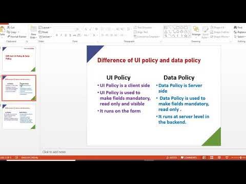 Diff UI Policy VS Data Policy|| Ui policy||Data policy|| ServiceNow ...