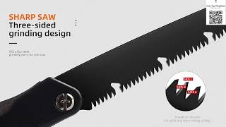 Folding Saw Pruning Garden Fruits Trees Multi-Function Outdoor Portable Survival Camping Tool