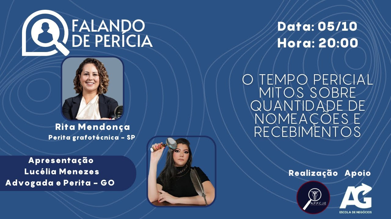 Falando de Perícia- O tempo pericial: Mitos sobre quantidade de nomeações e recebimentos