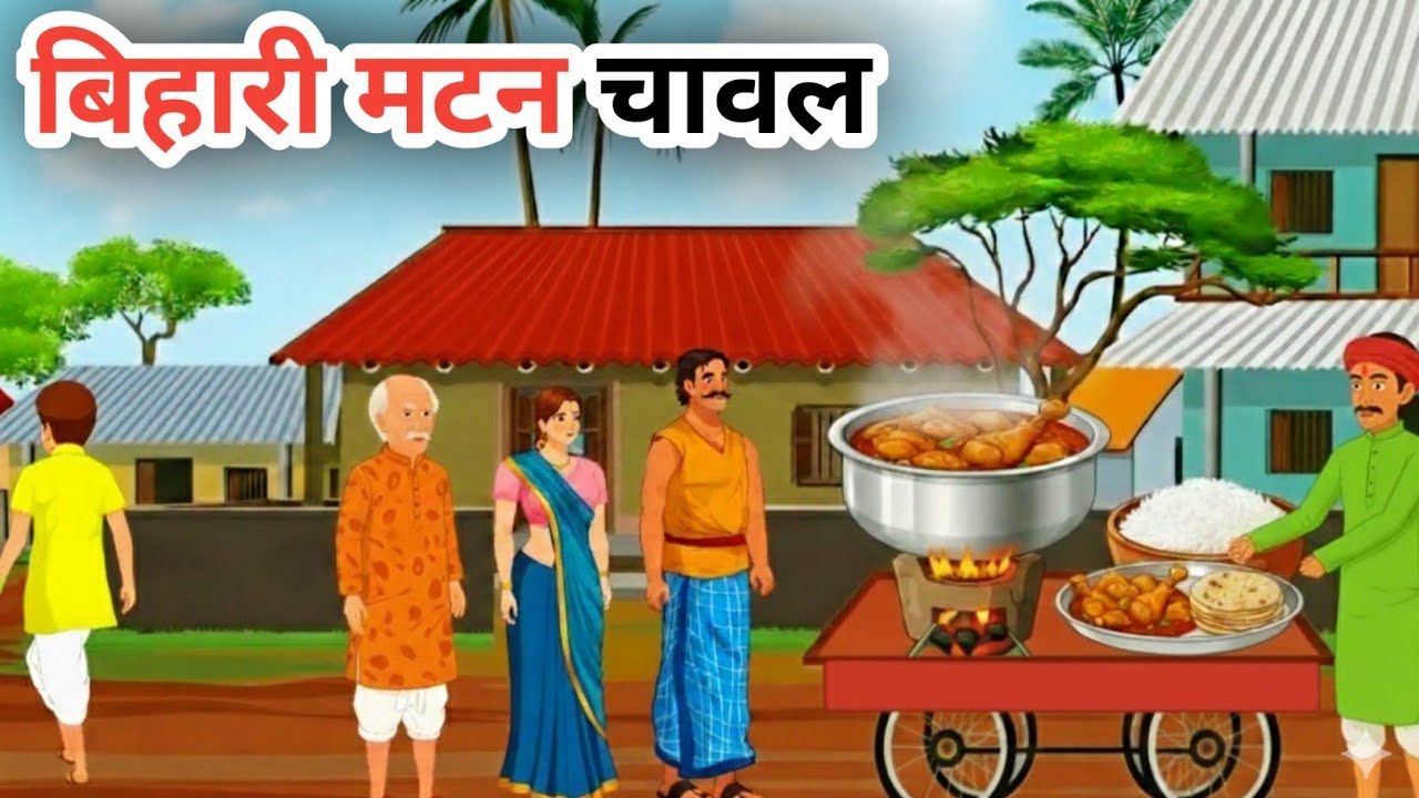 बिहार की फेमस मटन चावल | BIHAR KI FAMOUS MATAN CHAWAL  | HINDI STORY | MORAL STORIES 