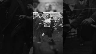 First Place… Then Disqualified! ll 1908 Olympic Marathon! #olympics #marathon #shorts