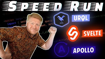 Svelte, URQL, Apollo Speed Run