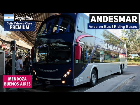 טיול יוקרתי MENDOZA BUENOS AIRES באוטובוס ANDESMAR SUITE FIRST CLASS