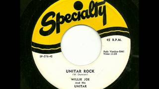 Willie Joe And His Unitar - Unitar Rock (Specialty)