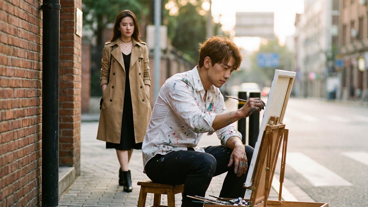 A billionaire’s son lives as a poor painter and gets rejected, until he reveals his true identity