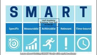 Learn about Setting SMART Goals with mp3.Academy
