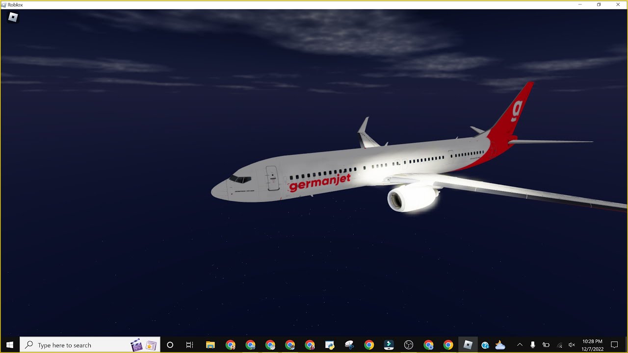 🔴Live Roblox Germanjet Boeing 737-900 (Economy) Amrum to Alexandria