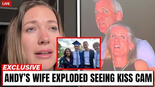 Andy’s Wife Just EXPLODED Online After Watching the Kiss Cam Clip