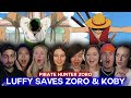 Luffy First Time Meeting Zoro | One Piece Ep 2 Reaction Highlights