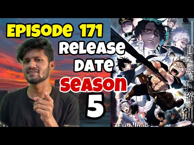 Black Clover Season 5 Release Date: Will Episode 171 of Anime Be Released  in 2022 or Not? – Crossover 99