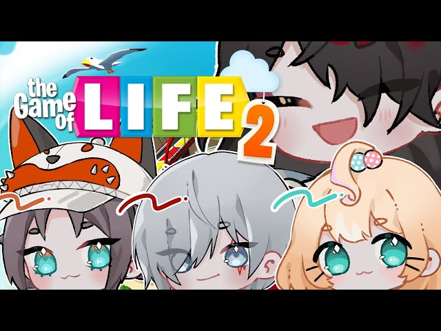 let's start a family【GAME OF LIFE w/ FULGUR, MYSTA AND MILLIE】【NIJISANJI EN | Vox Akuma】のサムネイル