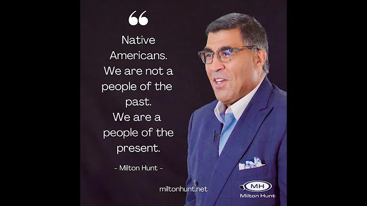 Native Americans .... We are not a people of the p...