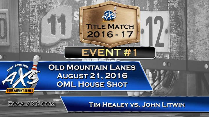 2016-17 AXS Event #1 - Tim Healey vs. John Litwin