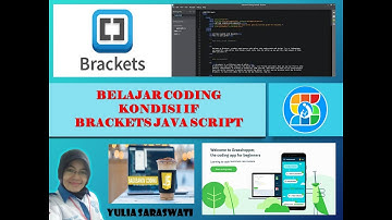TUGAS CODING 5B: MEMBUAT KONDISI IF DI APLIKASI BRACKETS JAVA SCRIPT