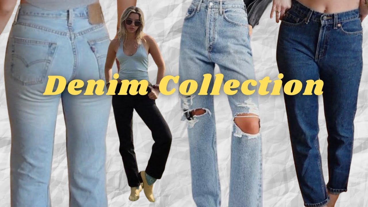 Denim Collection 2021/2022 - vintage levis, agolde, low rise