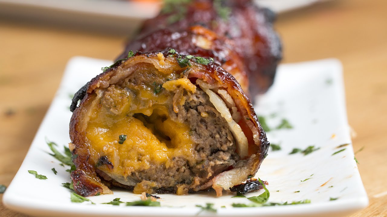 BBQ Bacon Onion–Wrapped Meatballs | Tasty