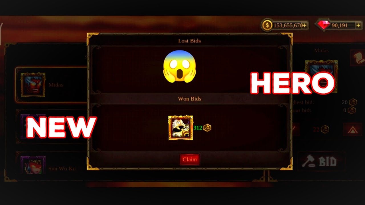 Archangel Michael From Auction 🎉 Epic Heroes War