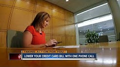 How to lower your credit card rate with a single call 