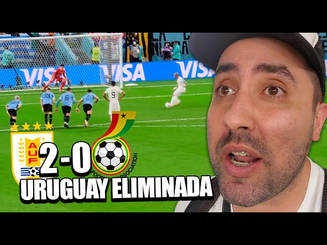 0-2. Uruguay vuela a semifinales para salvar el orgullo de