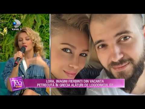 Teo Show (27.09.2017) - Lora, imagini fierbinti din vacanta petrecuta cu logodnicul ei! Partea II