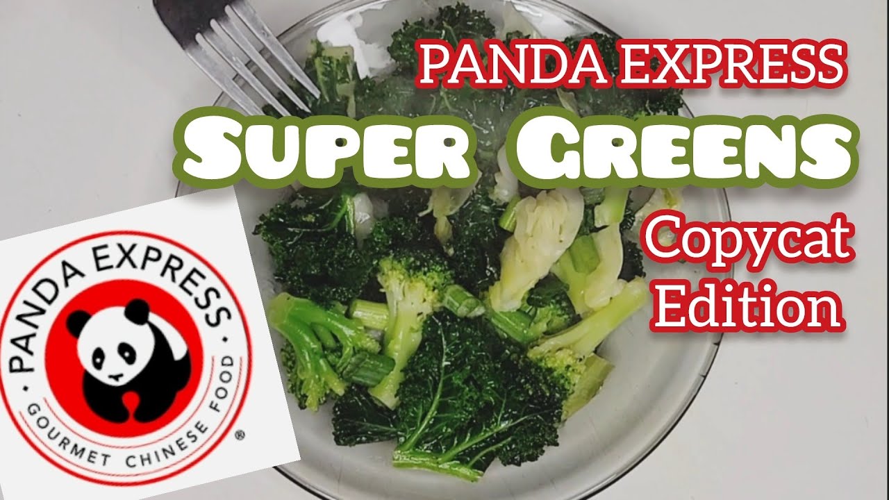 Copycat PANDA EXPRESS super greens * SO EASY - YouTube
