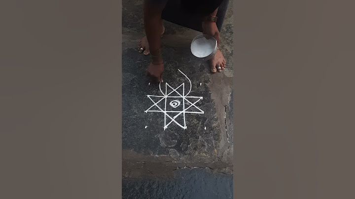4*4dots easy kolam//simple daily muggulu