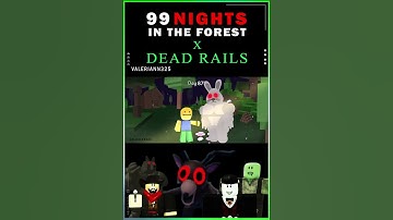 99 Nights In the Forest x Dead Rails THE BUNNY Animation #99nightintheforest #deadrails #roblox