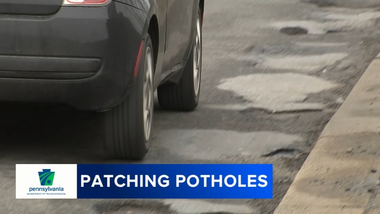 Crews begin repairing potholes across Philadelphia region after harsh winter