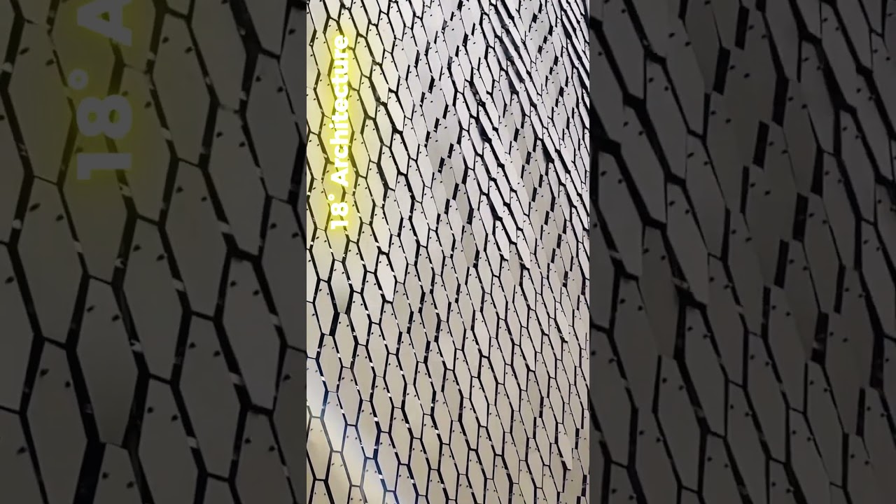 The Building Façade Dancing in the Wind – A Perfect Blend of Romance & Functionality! 🏢