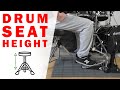 Seat Height | Double Bass Ankle Technique Tutorial