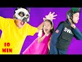Police Officer Saves Baby + Here You Are Song Compilation | Kids Song