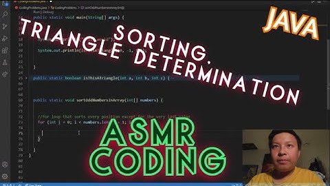 ASMR coding | attempting more Java code problems #2. Whispers, typing noises