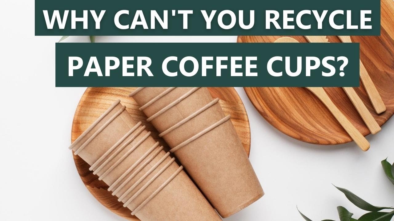 WHY CANT YOU RECYCLE PAPER COFFE CUPS?