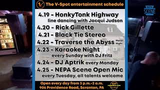 NEPA Scene Open Mic live at The V-Spot in Scranton - Week 16 - Part 1