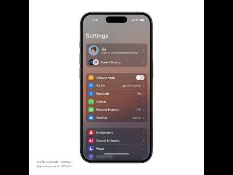 iOS 18 Concepts