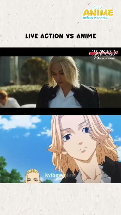 live action vs anime Tokyo revengers || terbaru