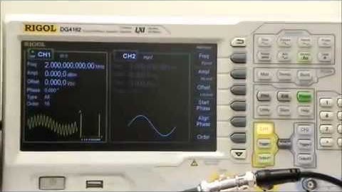 BNC Scientific - Model DG4000 Series Arbitrary Waveform Generators Introduction