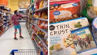 Couple Randomly Choose Date Night Snacks