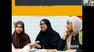 Webinar "Discover SOAS University of London: Shaping Global Perspectives"