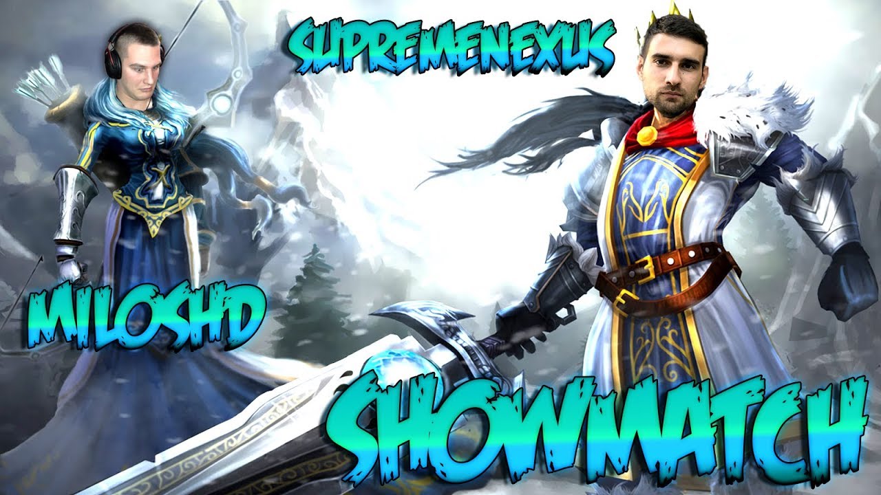 MILOSHD vs SupremeNexus SHOWMATCH - Ko ima јаče fenove? - YouTube