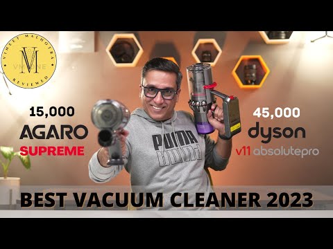 Best Vacuum Cleaner in India 2023 🔥 45000 vs 15000 🔥 Dyson vs Agaro ⚡ Best Vacuum Cleaner