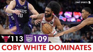 Coby White DOMINATES In Massive Comeback Victory For Chicago | Bulls Beat Kings