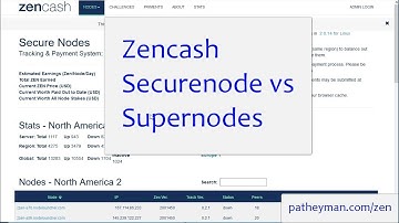 Zencash ROI Super Nodes vs Secure Nodes & Set up update